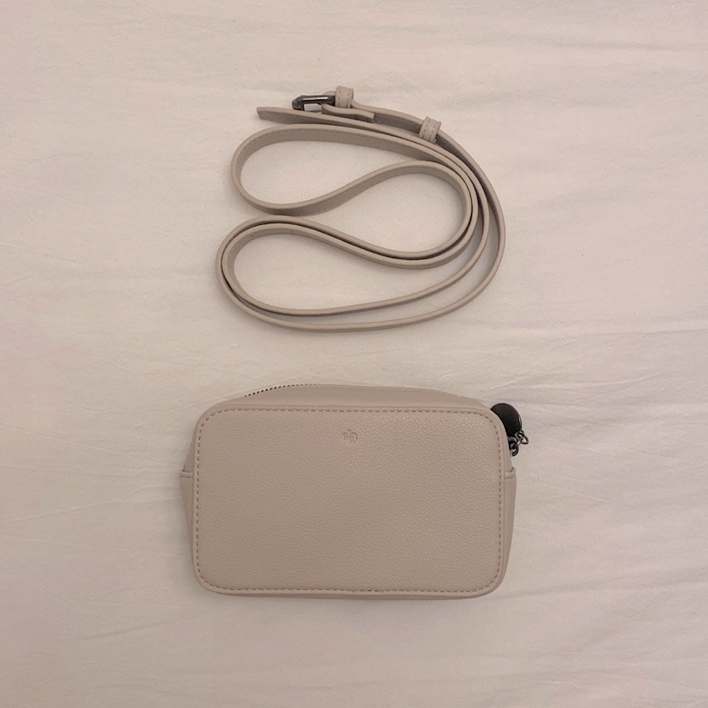 Minimalist Cream Crossbody Bag - Women Accessories